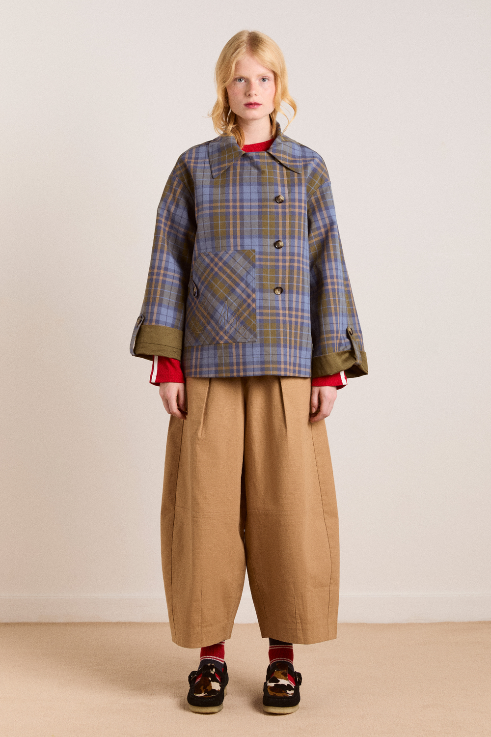 Reversible Jerry Crop Trench Coat