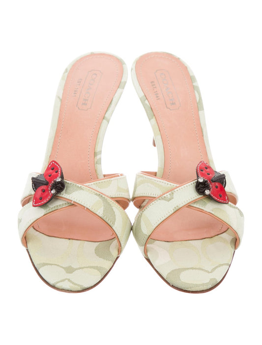 Ladybug Slide Sandals