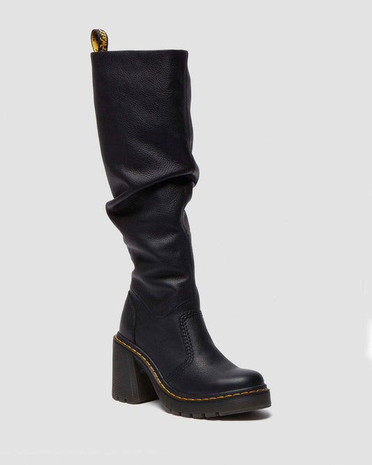 KASEY VIRGINIA LEATHER HEELED BOOTS