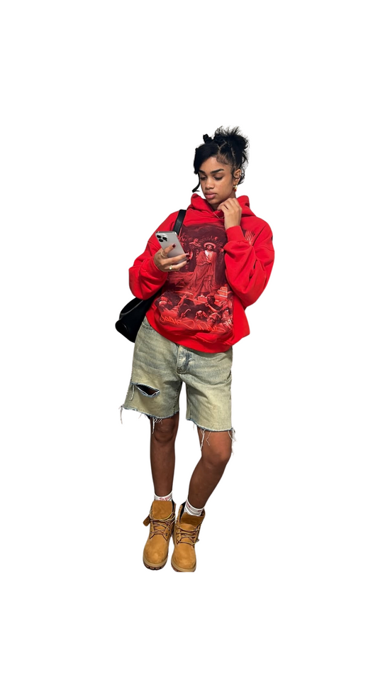Red Jesus Hoodie
